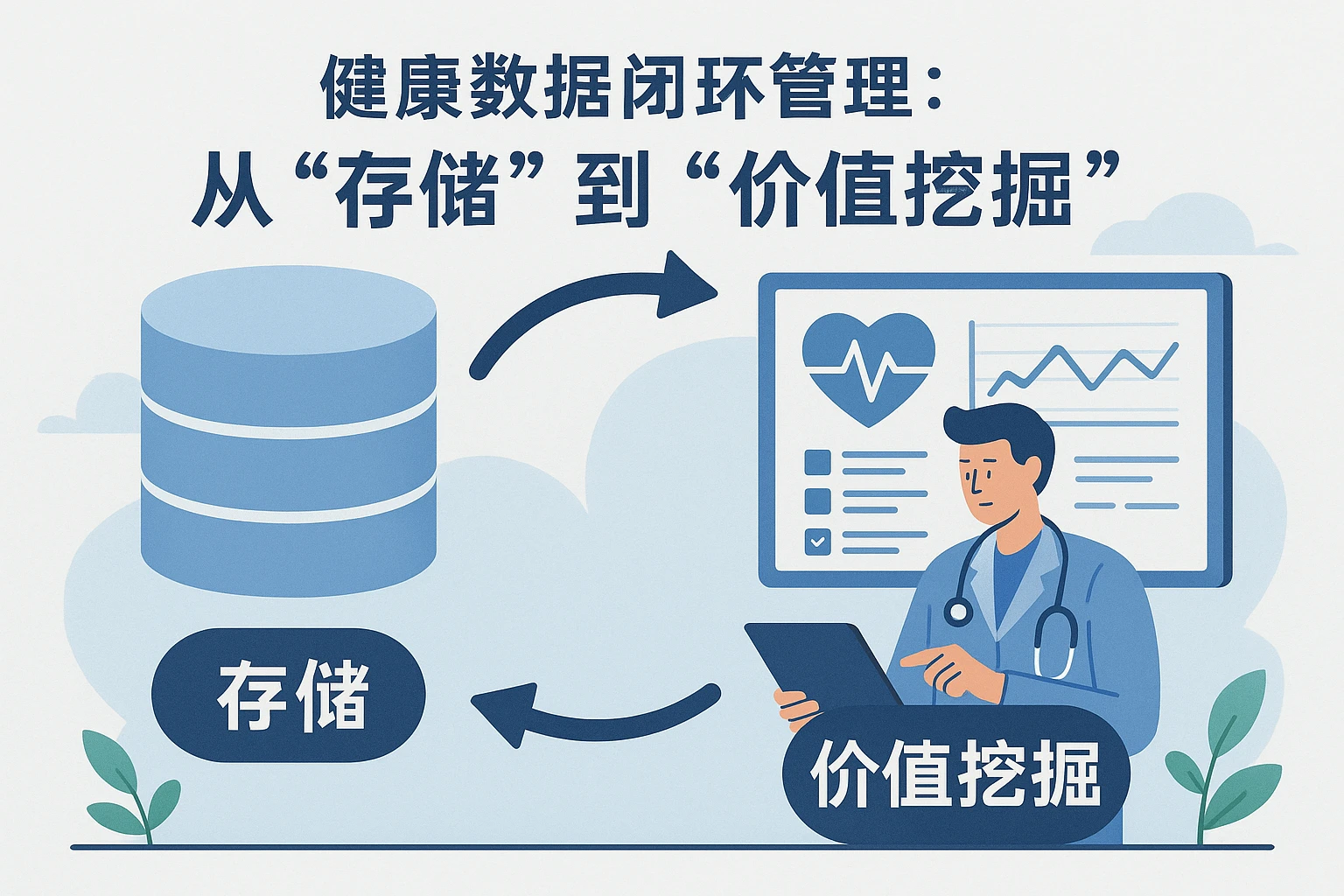 2. 健康数据闭环管理：从“存储”到“价值挖掘”