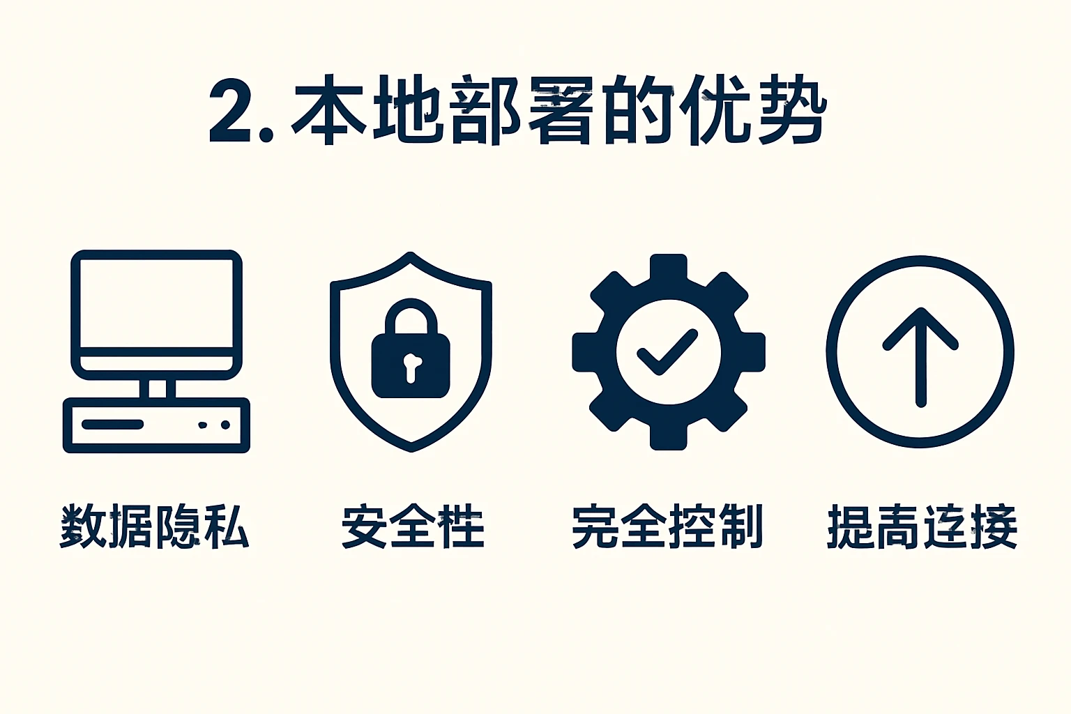 2. 本地部署的优势