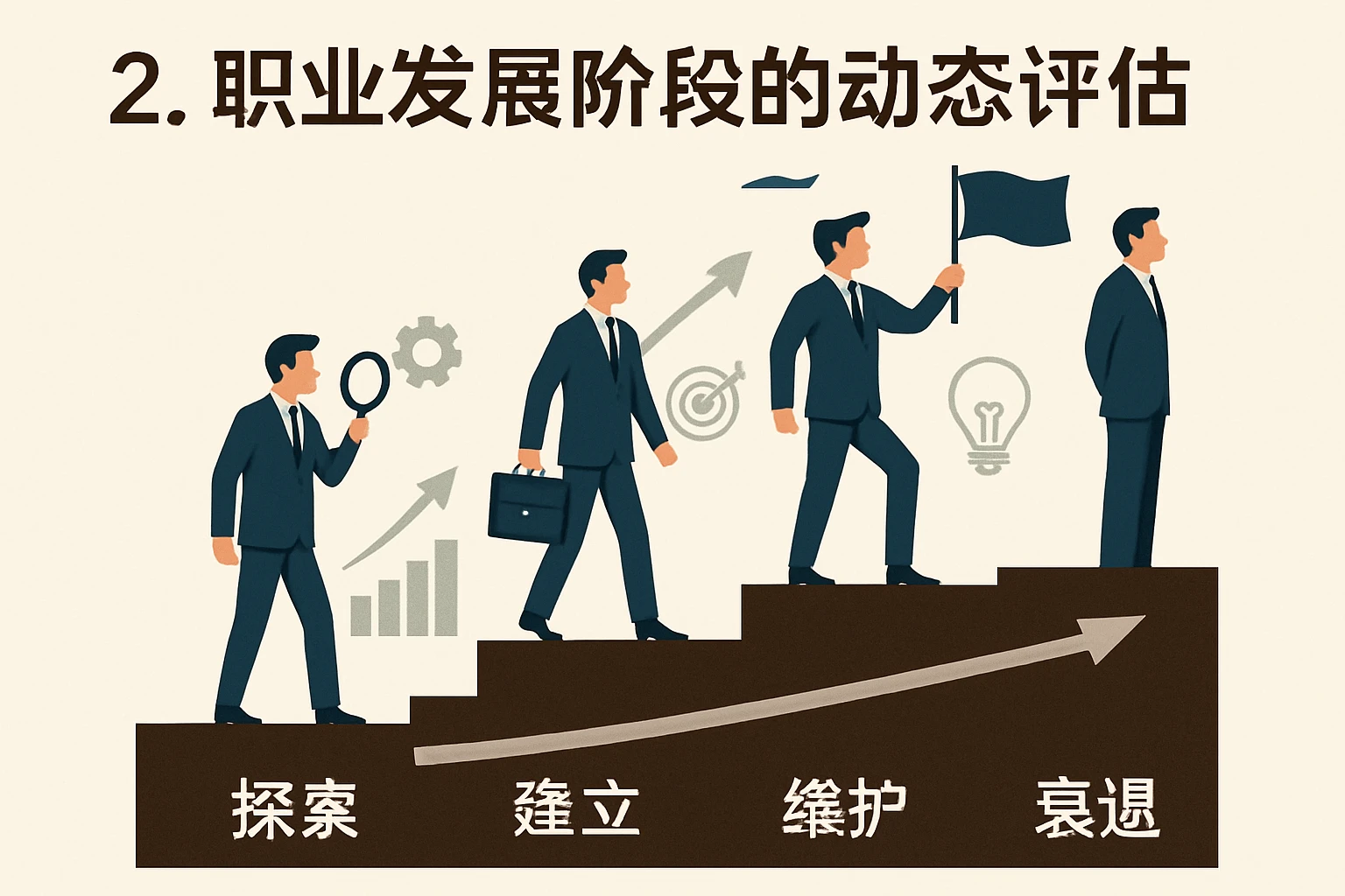 2. 职业发展阶段的动态评估