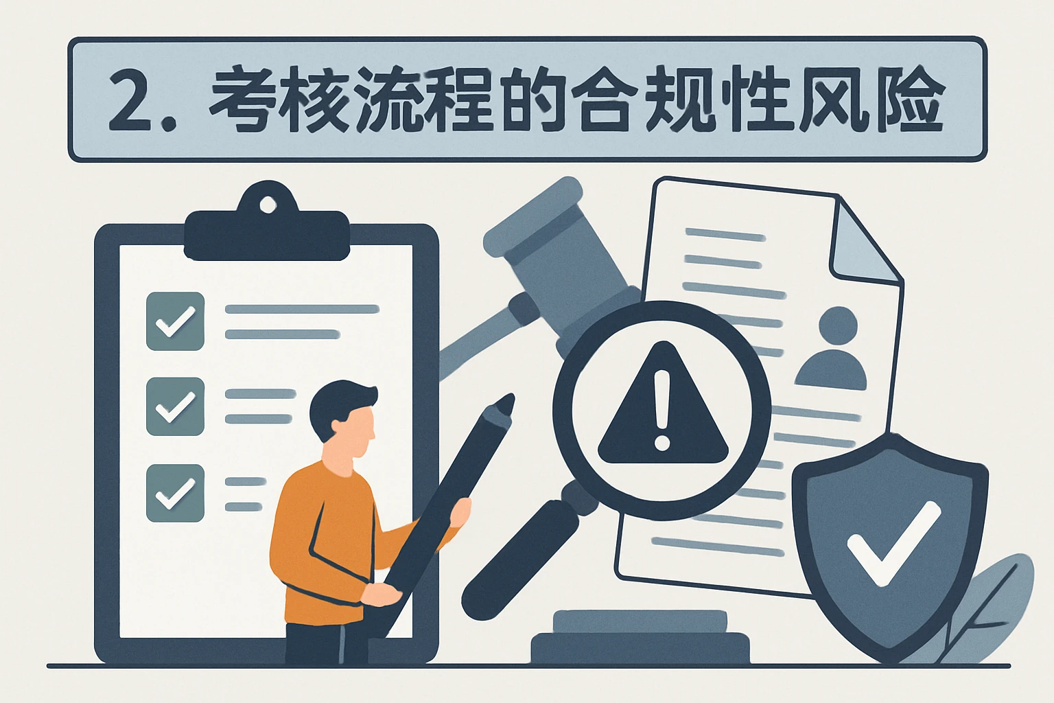 2. 考核流程的合规性风险