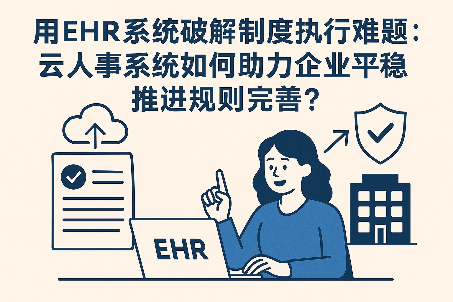 用EHR系统破解制度执行难题：云人事系统如何助力企业平稳推进规则完善？