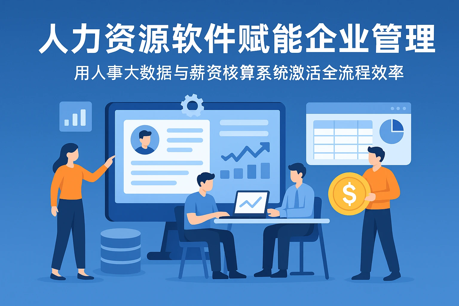 人力资源软件赋能企业管理：用人事大数据与薪资核算系统激活全流程效率