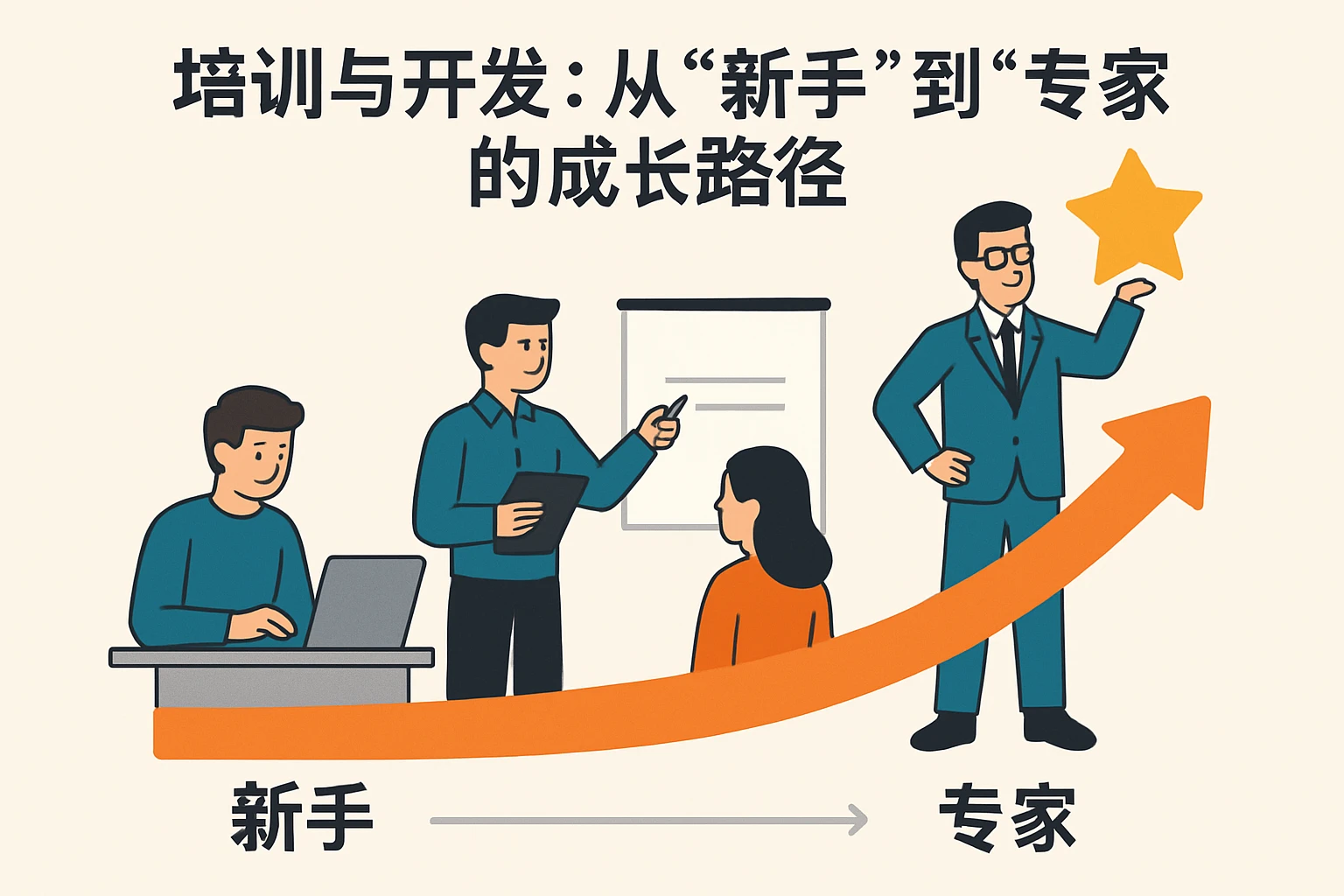 2. 培训与开发：从“新手”到“专家”的成长路径