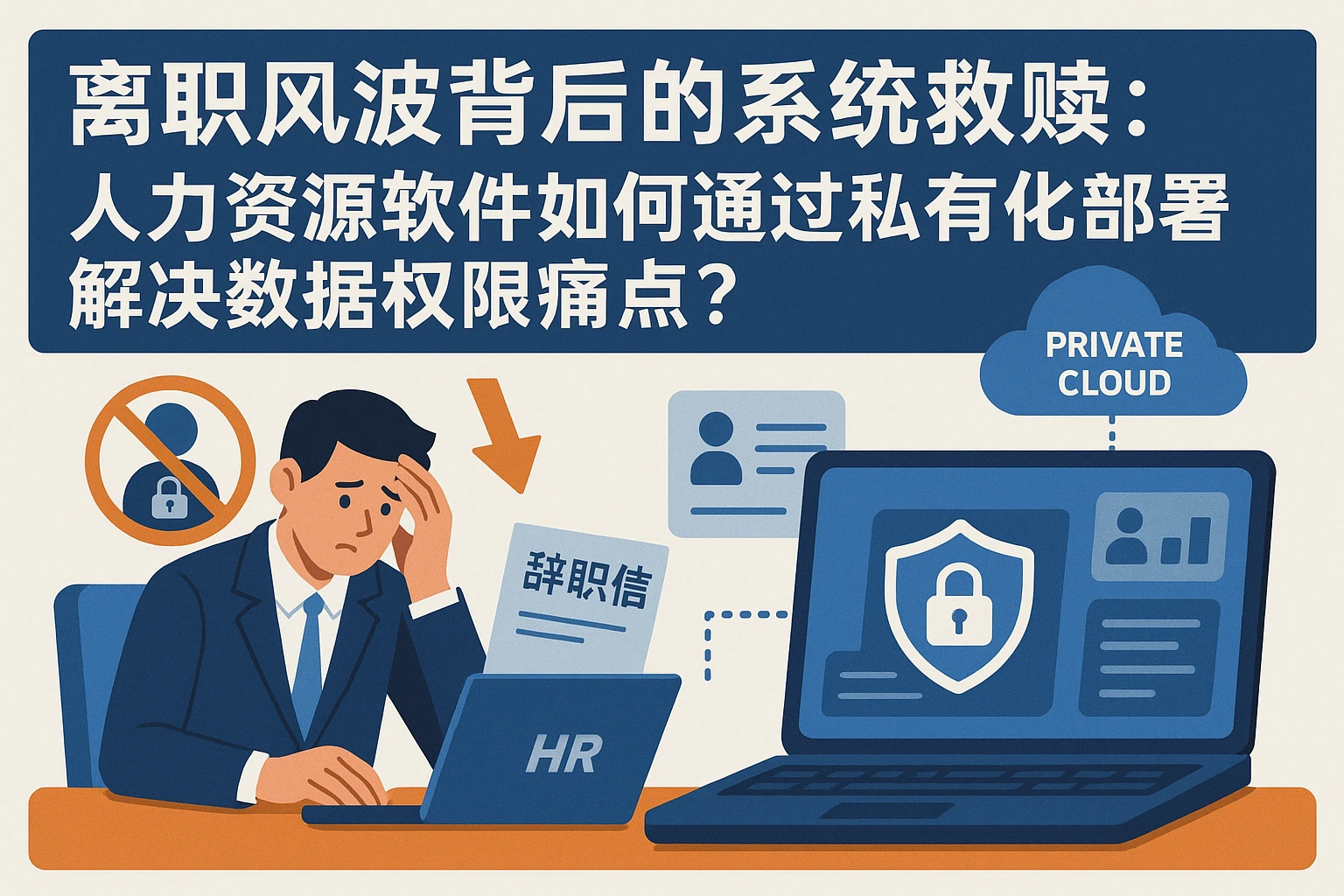 离职风波背后的系统救赎：人力资源软件如何通过私有化部署解决数据权限痛点？