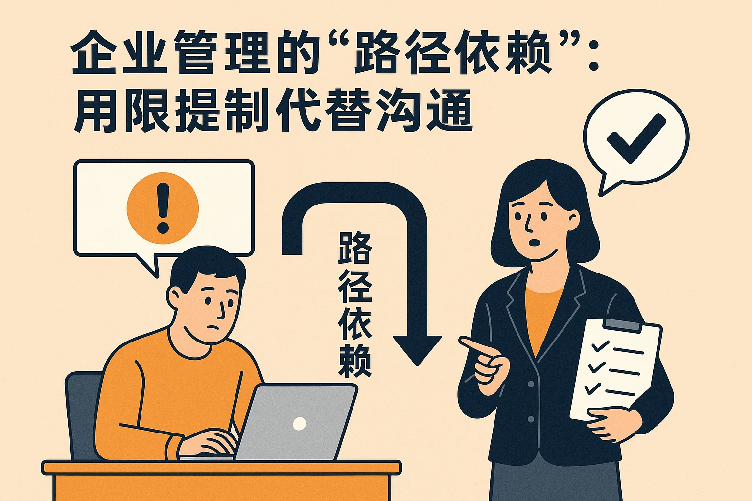 2. 企业管理的“路径依赖”：用提醒代替沟通