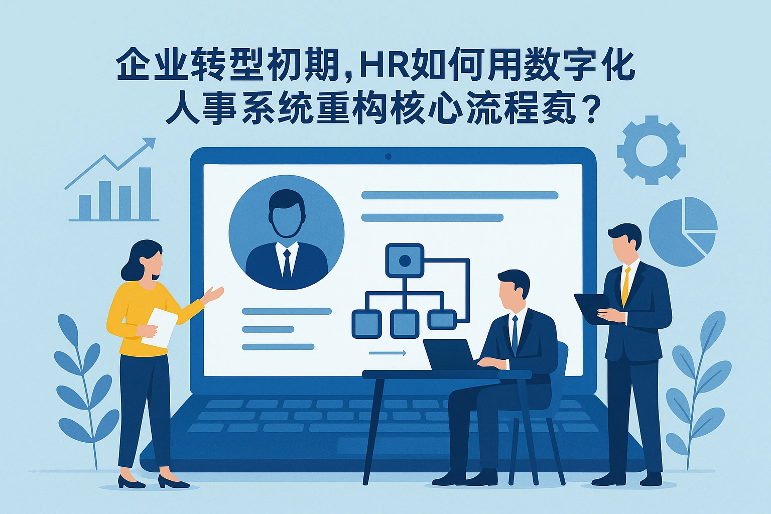 企业转型初期，HR如何用数字化人事系统重构核心流程？