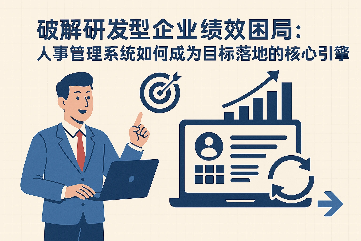 破解研发型企业绩效困局：人事管理系统如何成为目标落地的核心引擎