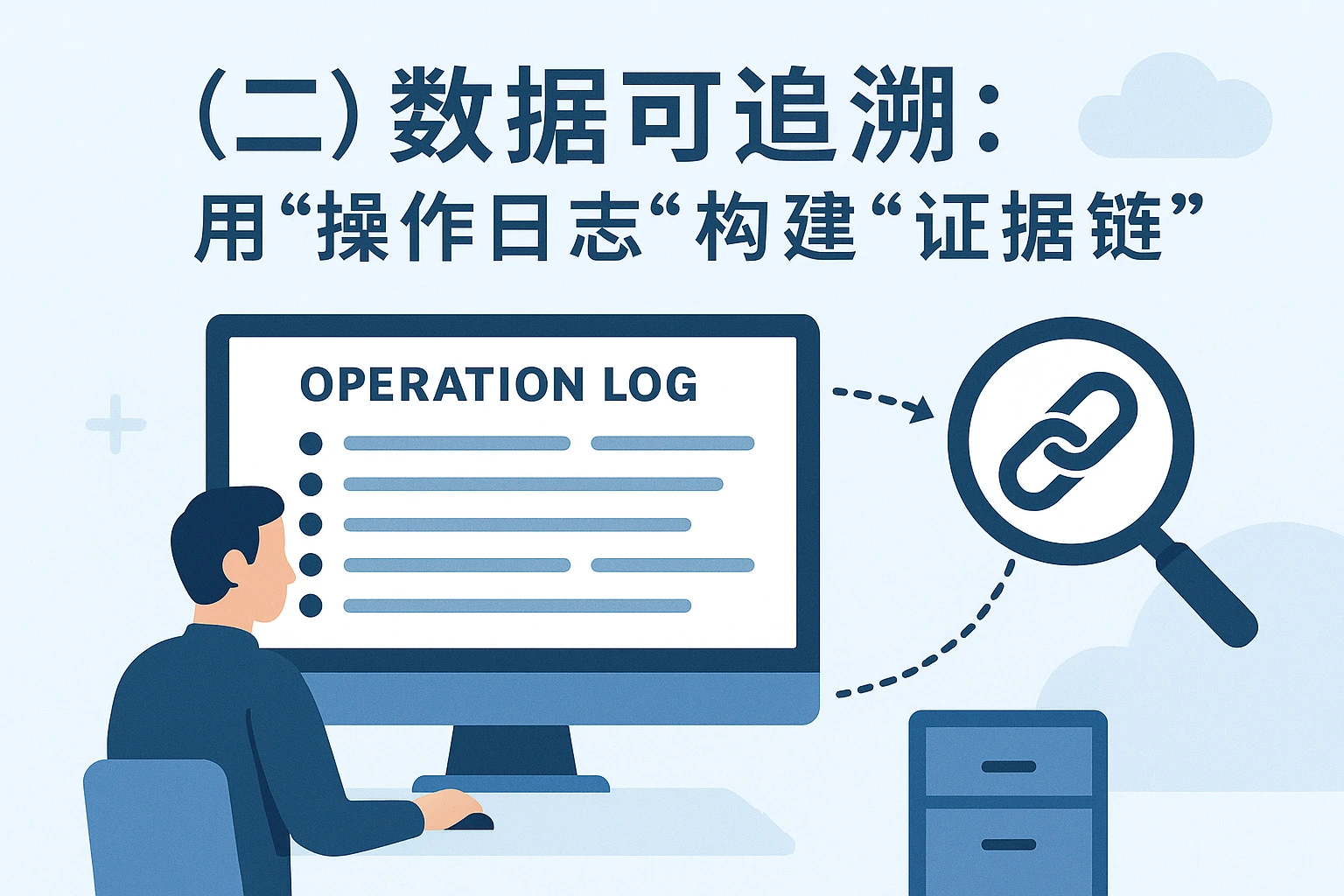 （二）数据可追溯：用“操作日志”构建“证据链”