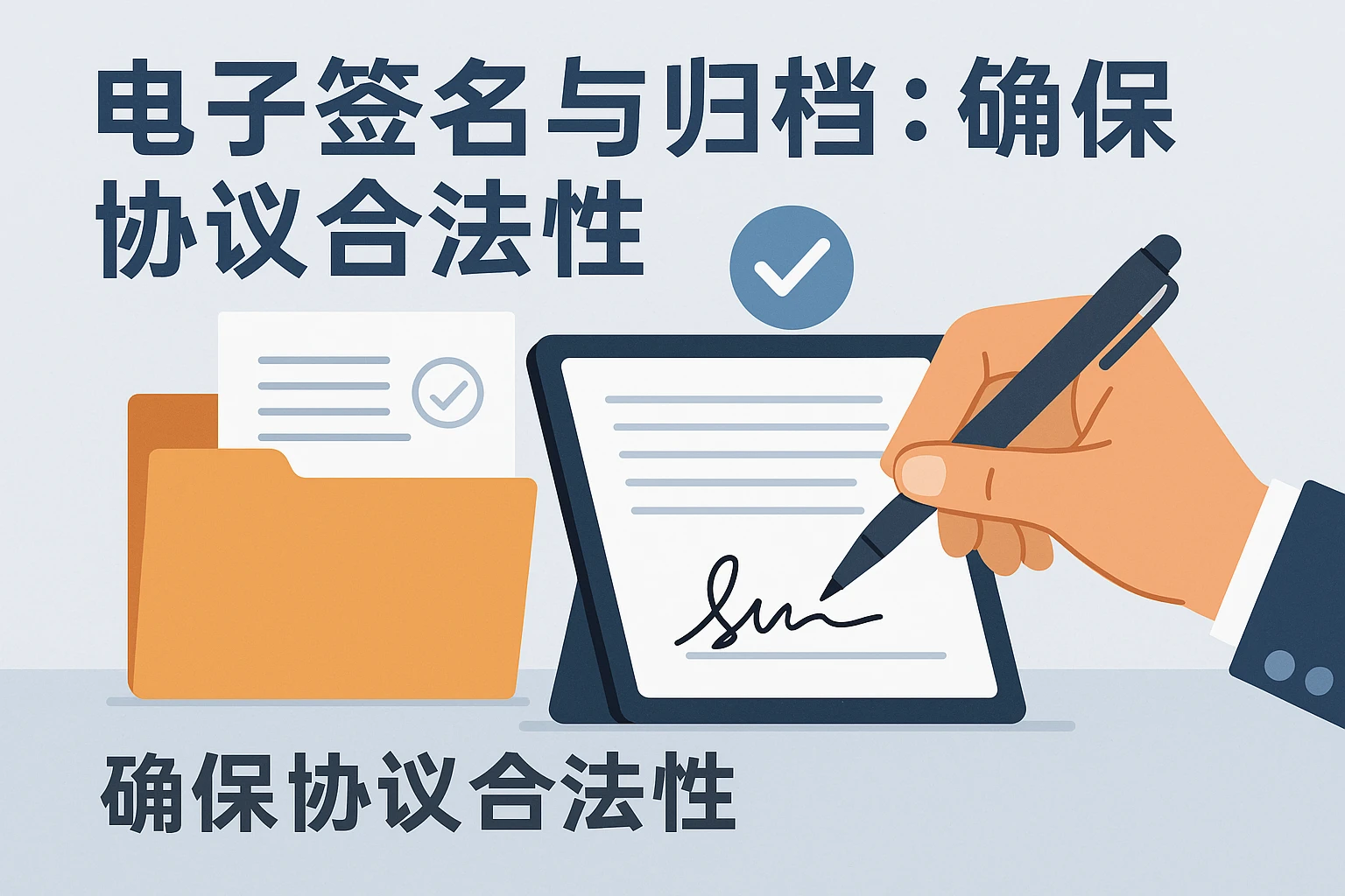 2. 电子签名与归档：确保协议合法性