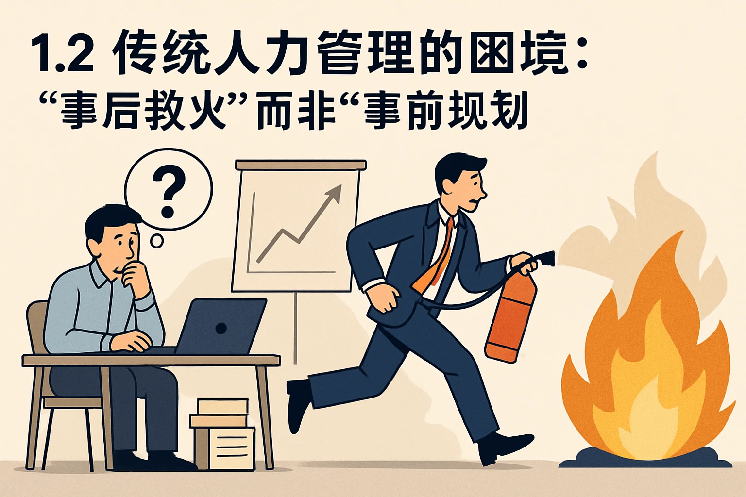 1.2 传统人力管理的困境：“事后救火”而非“事前规划”