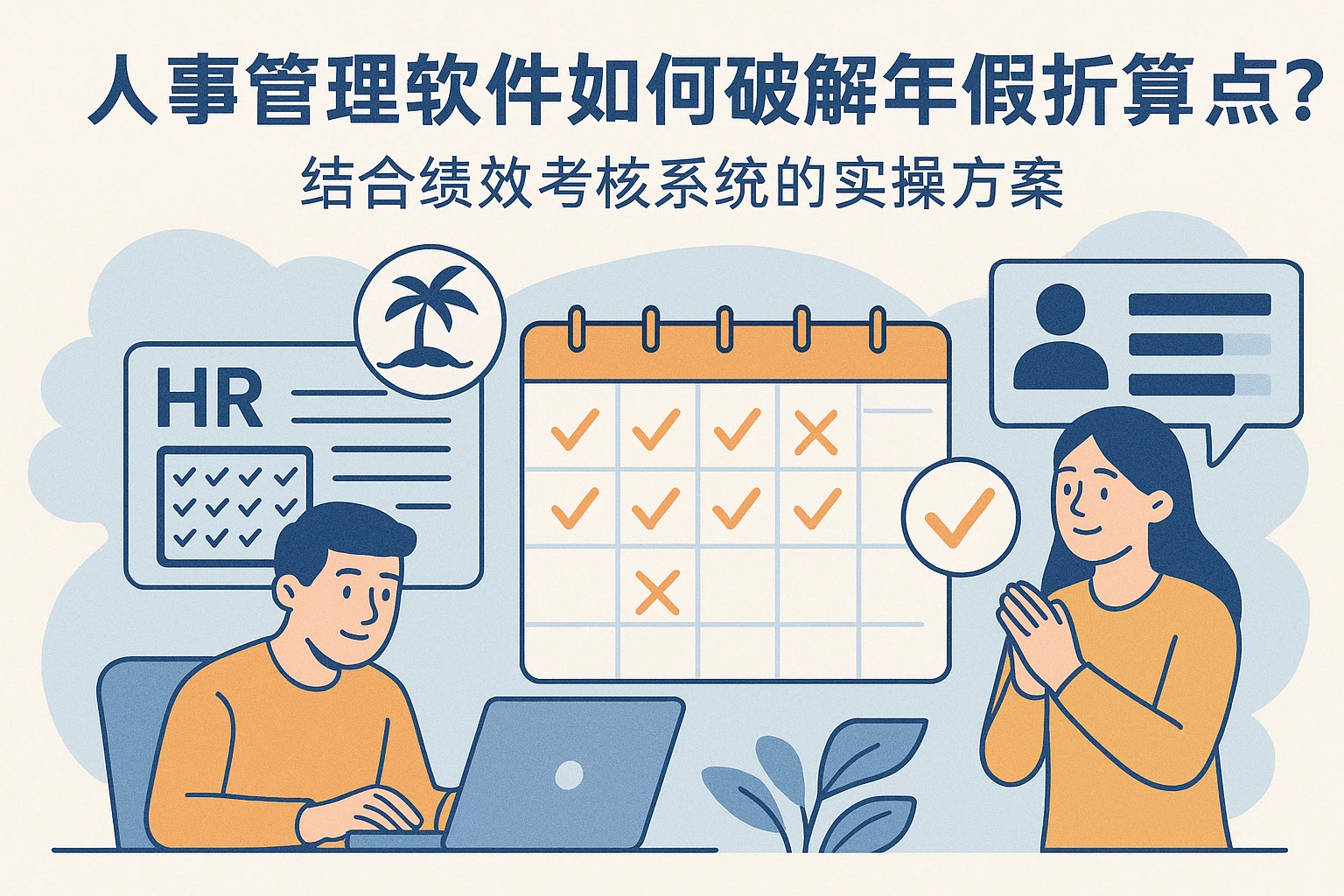 人事管理软件如何破解年假折算痛点？结合绩效考核系统的实操方案