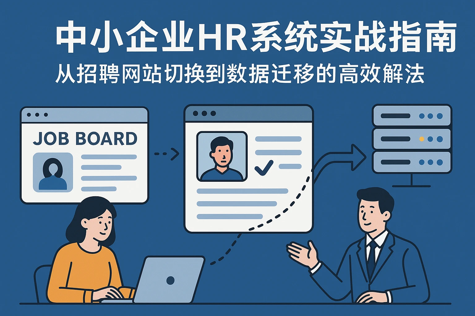 中小企业HR系统实战指南：从招聘网站切换到数据迁移的高效解法