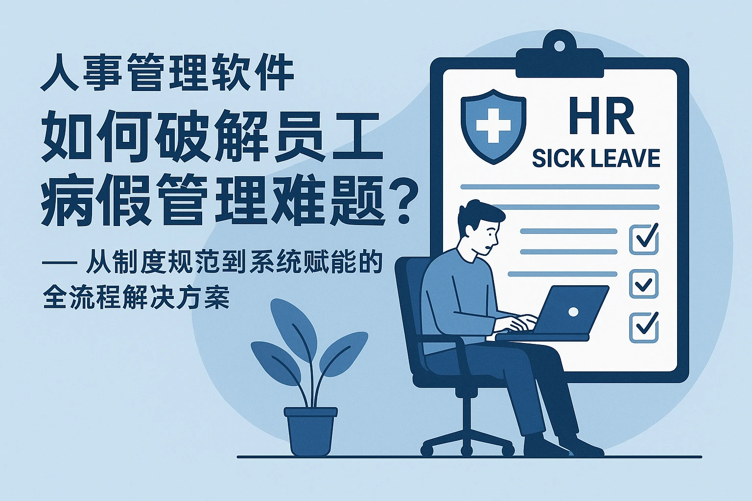 人事管理软件如何破解员工病假管理难题？——从制度规范到系统赋能的全流程解决方案