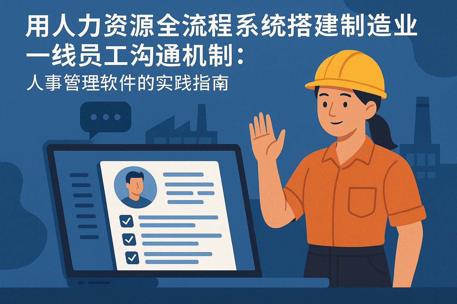 用人力资源全流程系统搭建制造业一线员工沟通机制：人事管理软件的实践指南