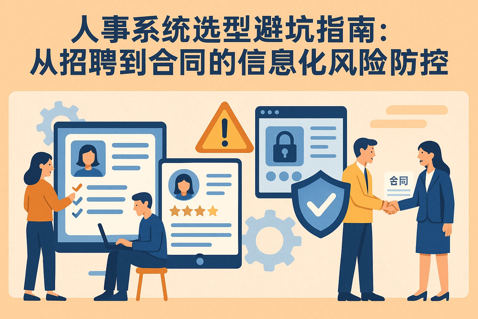 人事系统选型避坑指南：从招聘到合同的信息化风险防控