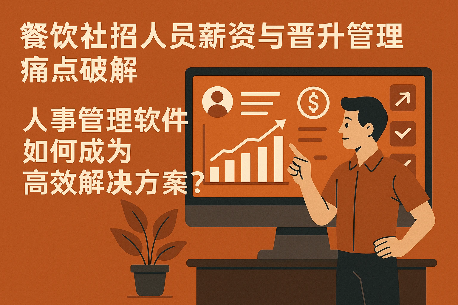 餐饮社招人员薪资与晋升管理痛点破解：人事管理软件如何成为高效解决方案？