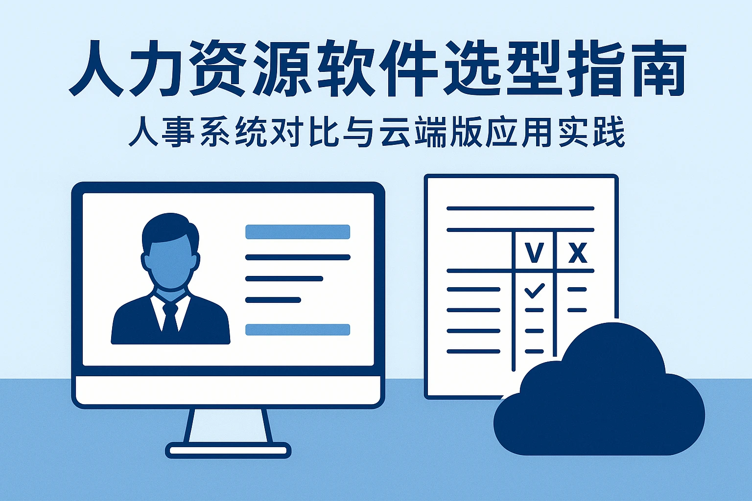 人力资源软件选型指南：人事系统对比与云端版应用实践