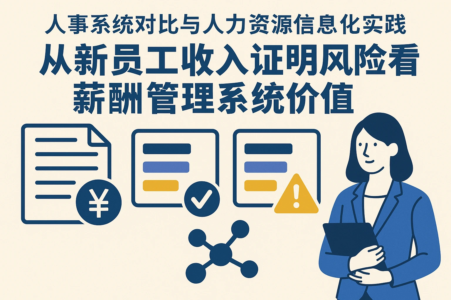 人事系统对比与人力资源信息化实践：从新员工收入证明风险看薪酬管理系统价值
