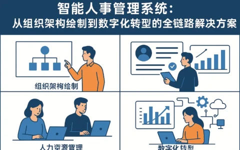 智能人事管理系统：从组织架构绘制到数字化转型的全链路解决方案