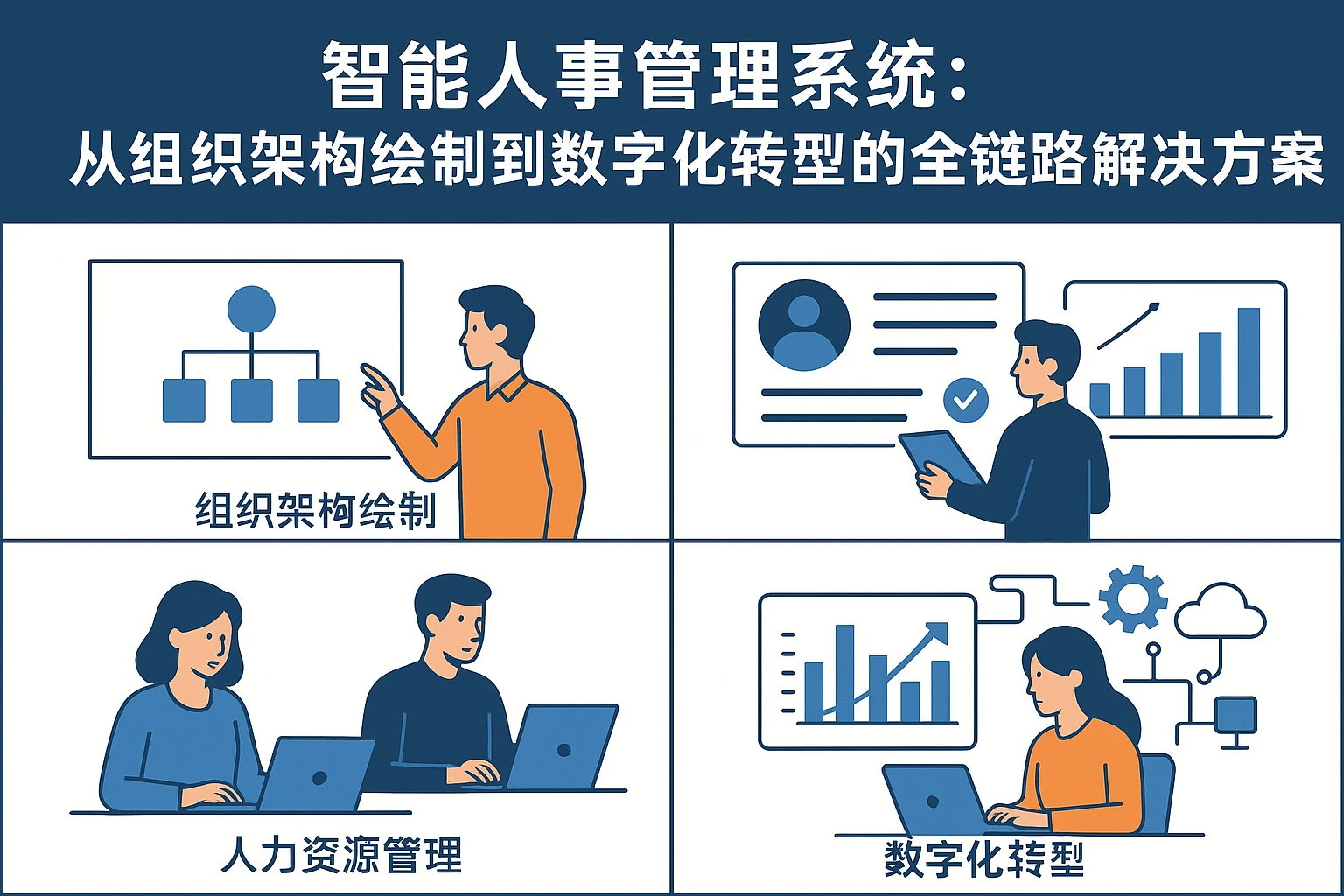 智能人事管理系统：从组织架构绘制到数字化转型的全链路解决方案