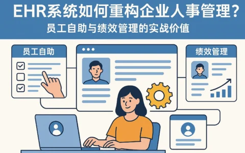 EHR系统如何重构企业人事管理？员工自助与绩效管理的实战价值
