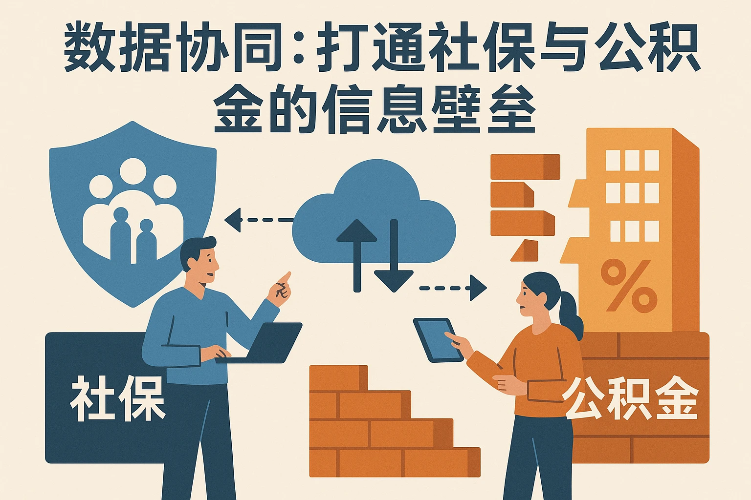 2. 数据协同：打通社保与公积金的信息壁垒