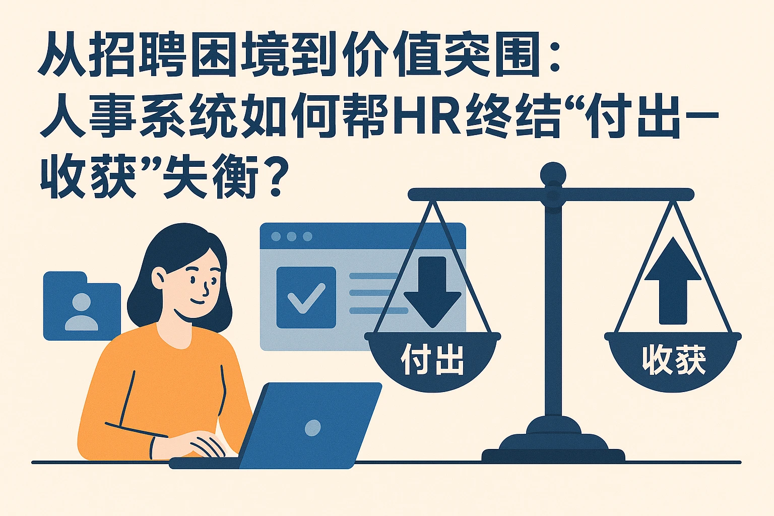 从招聘困境到价值突围：人事系统如何帮HR终结“付出-收获”失衡？