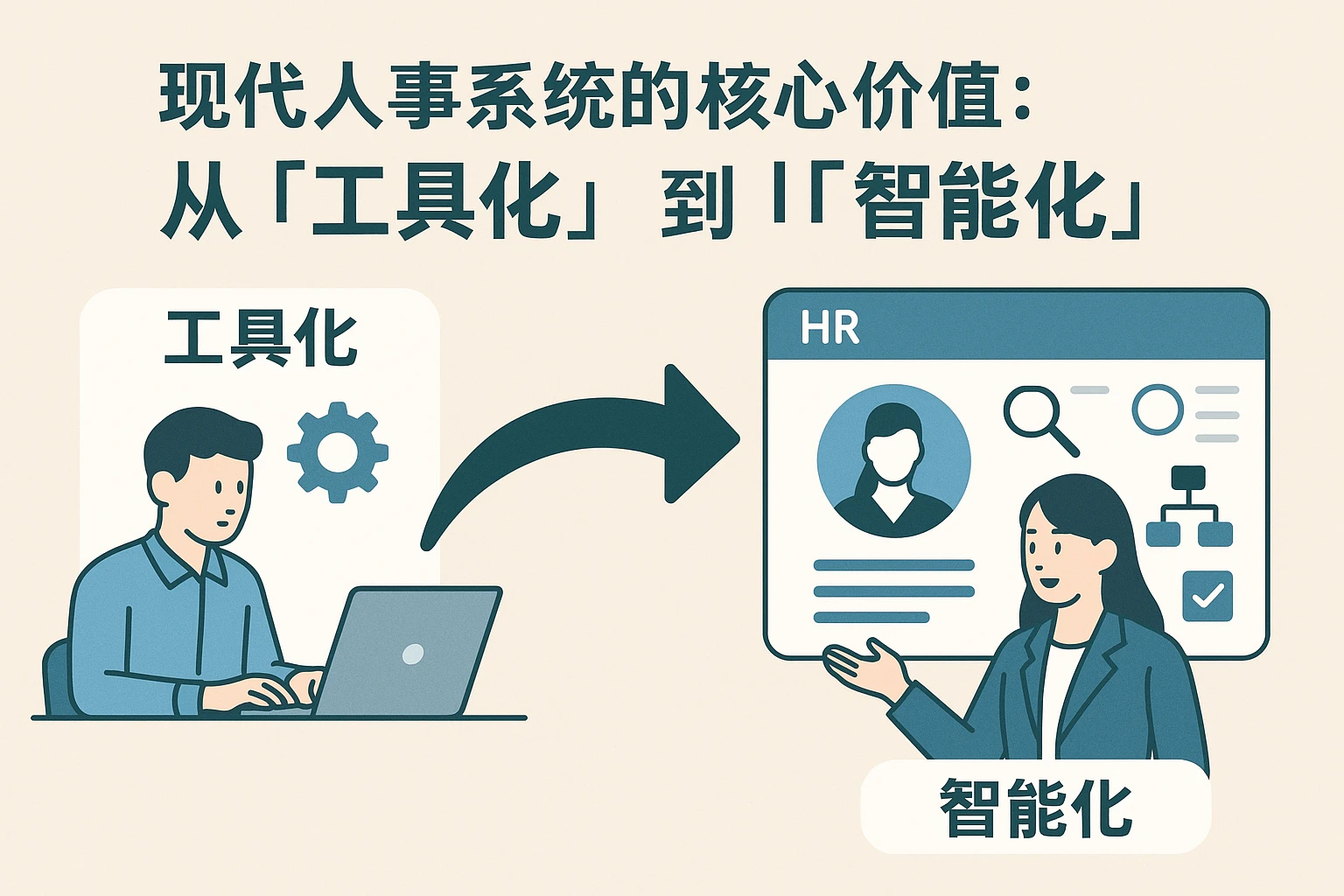 2. 现代人事系统的核心价值：从“工具化”到“智能化”