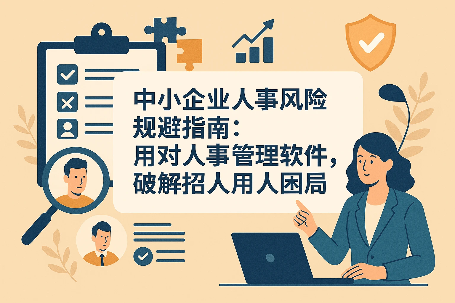 中小企业人事风险规避指南：用对人事管理软件，破解招人用人困局