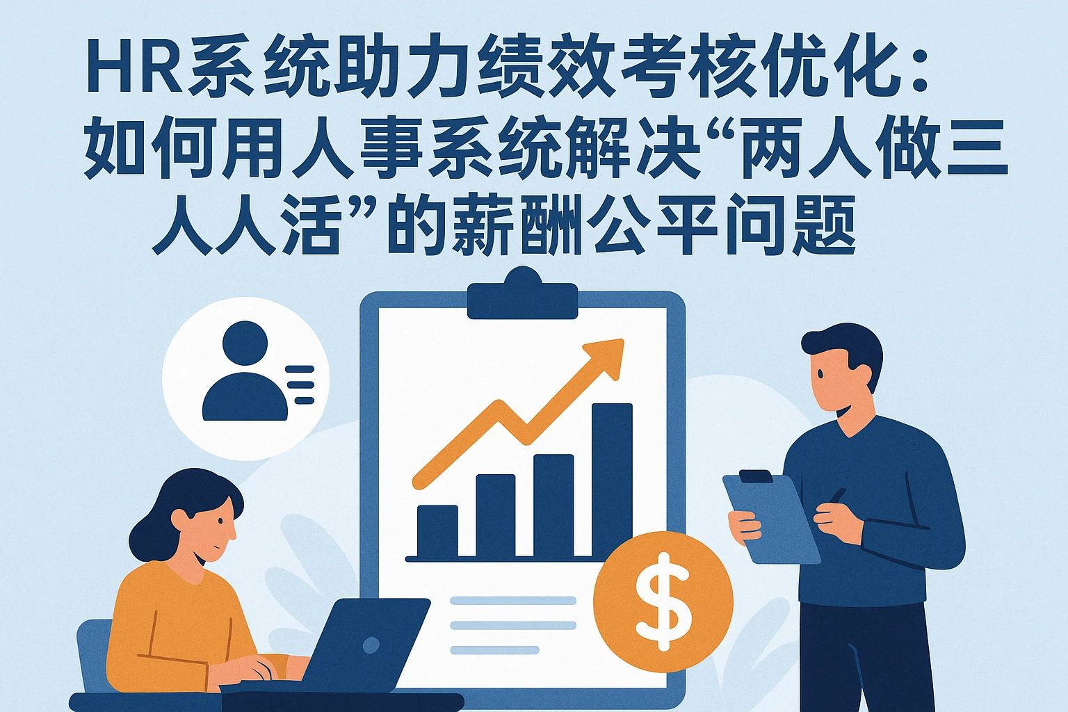 HR系统助力绩效考核优化：如何用人事系统解决“两人做三人活”的薪酬公平问题