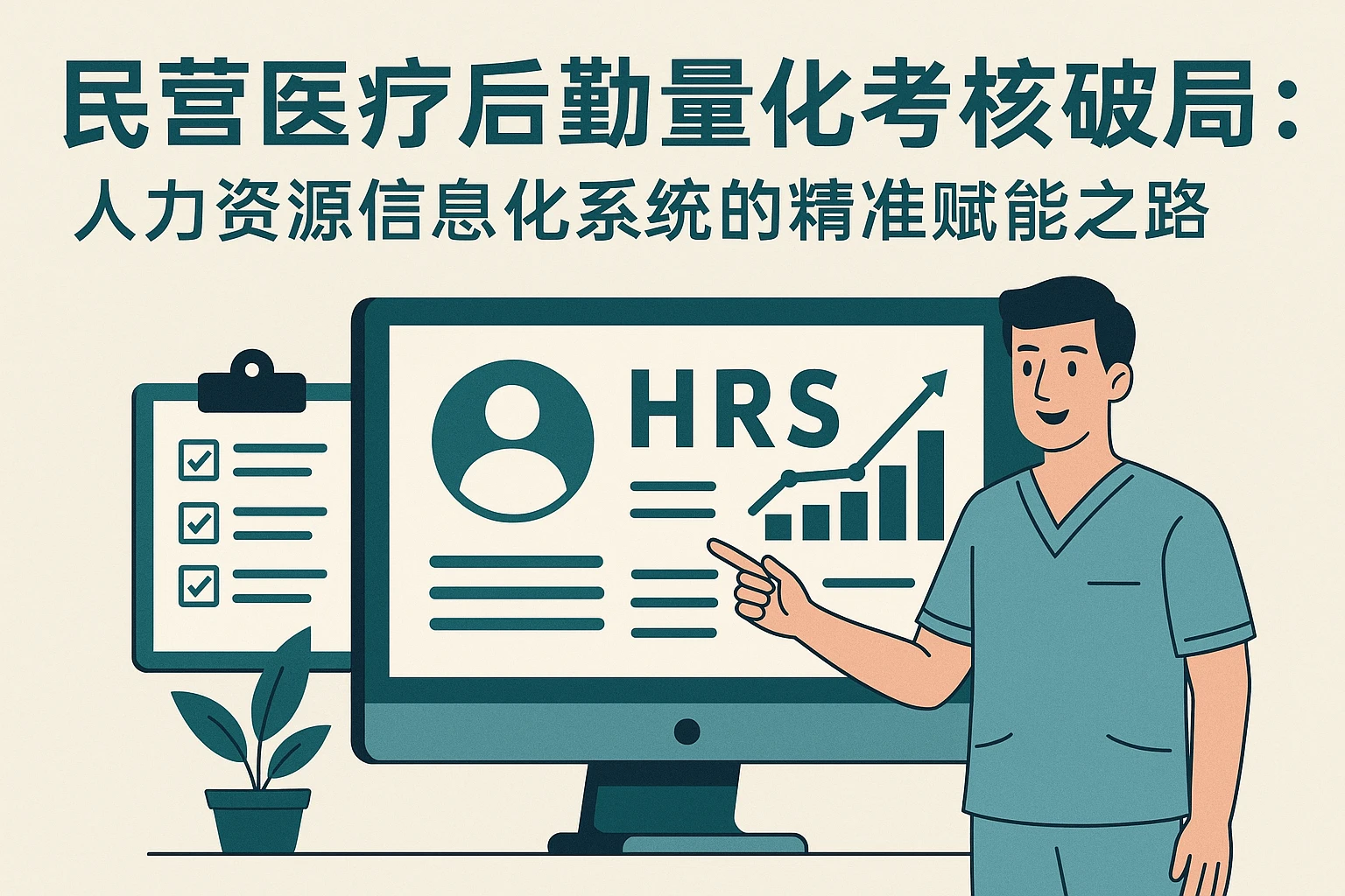民营医疗后勤量化考核破局：人力资源信息化系统的精准赋能之路