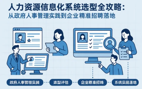 人力资源信息化系统选型全攻略：从政府人事管理实践到企业精准招聘落地