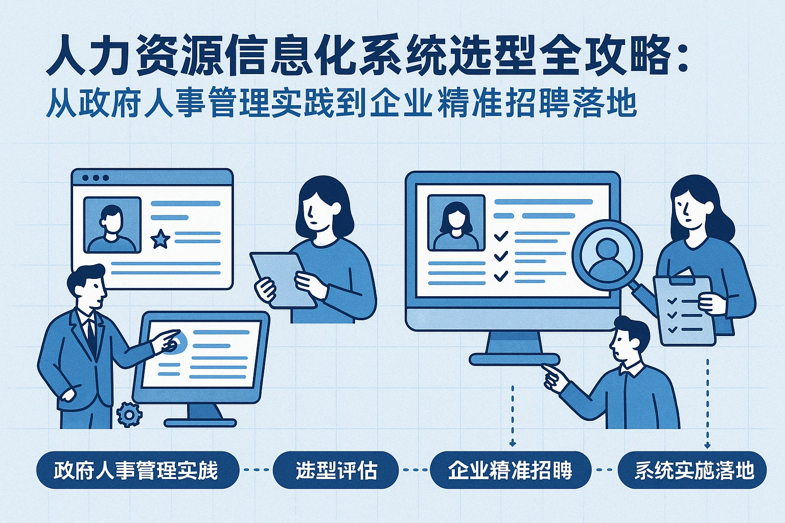 人力资源信息化系统选型全攻略：从政府人事管理实践到企业精准招聘落地