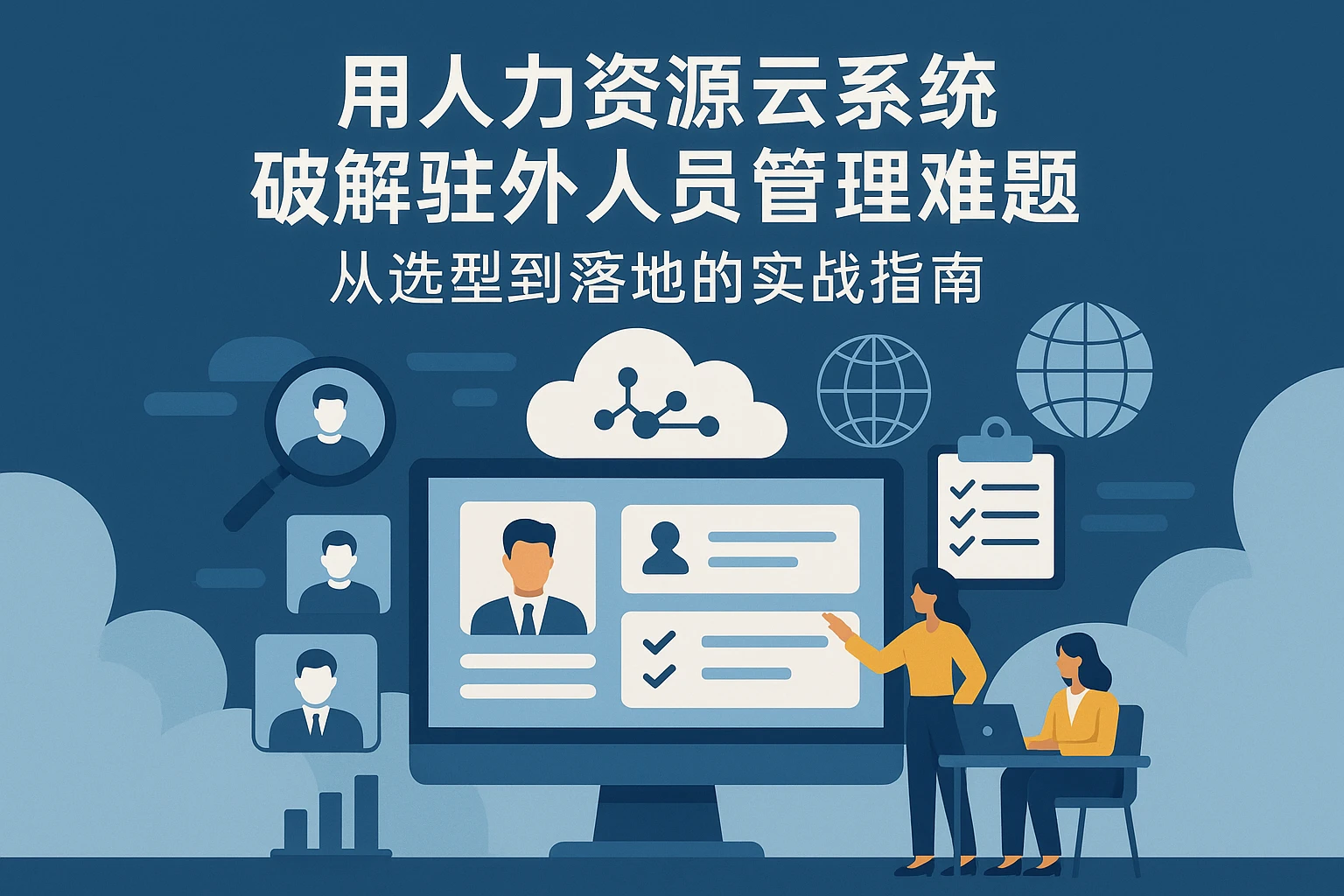 用人力资源云系统破解驻外人员管理难题：从选型到落地的实战指南