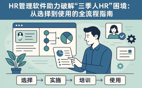 HR管理软件助力破解“三季人HR”困境:从选择到使用的全流程指南