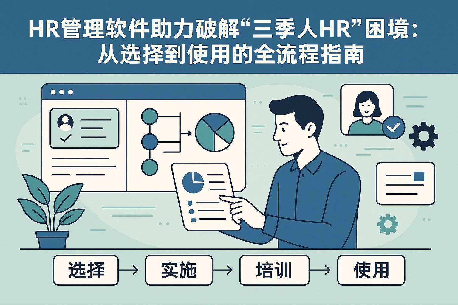 HR管理软件助力破解“三季人HR”困境：从选择到使用的全流程指南