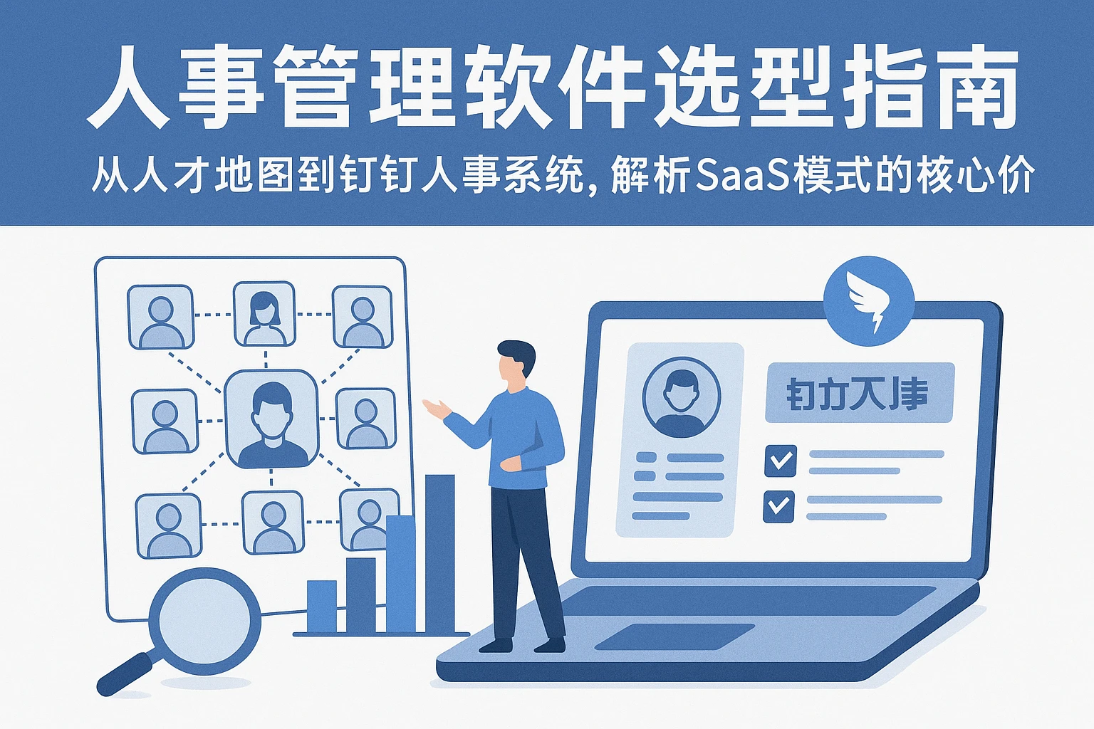 人事管理软件选型指南：从人才地图到钉钉人事系统，解析SaaS模式的核心价值