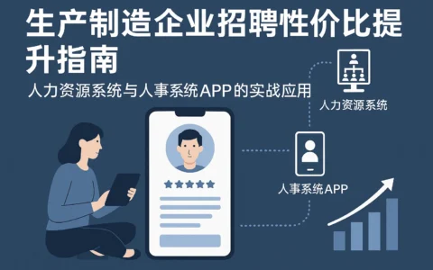 生产制造企业招聘性价比提升指南：人力资源系统与人事系统APP的实战应用