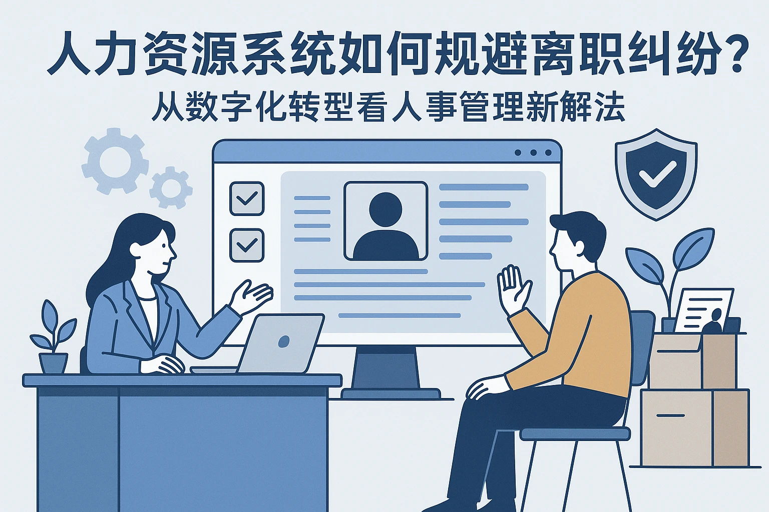 人力资源系统如何规避离职纠纷？从数字化转型看人事管理新解法