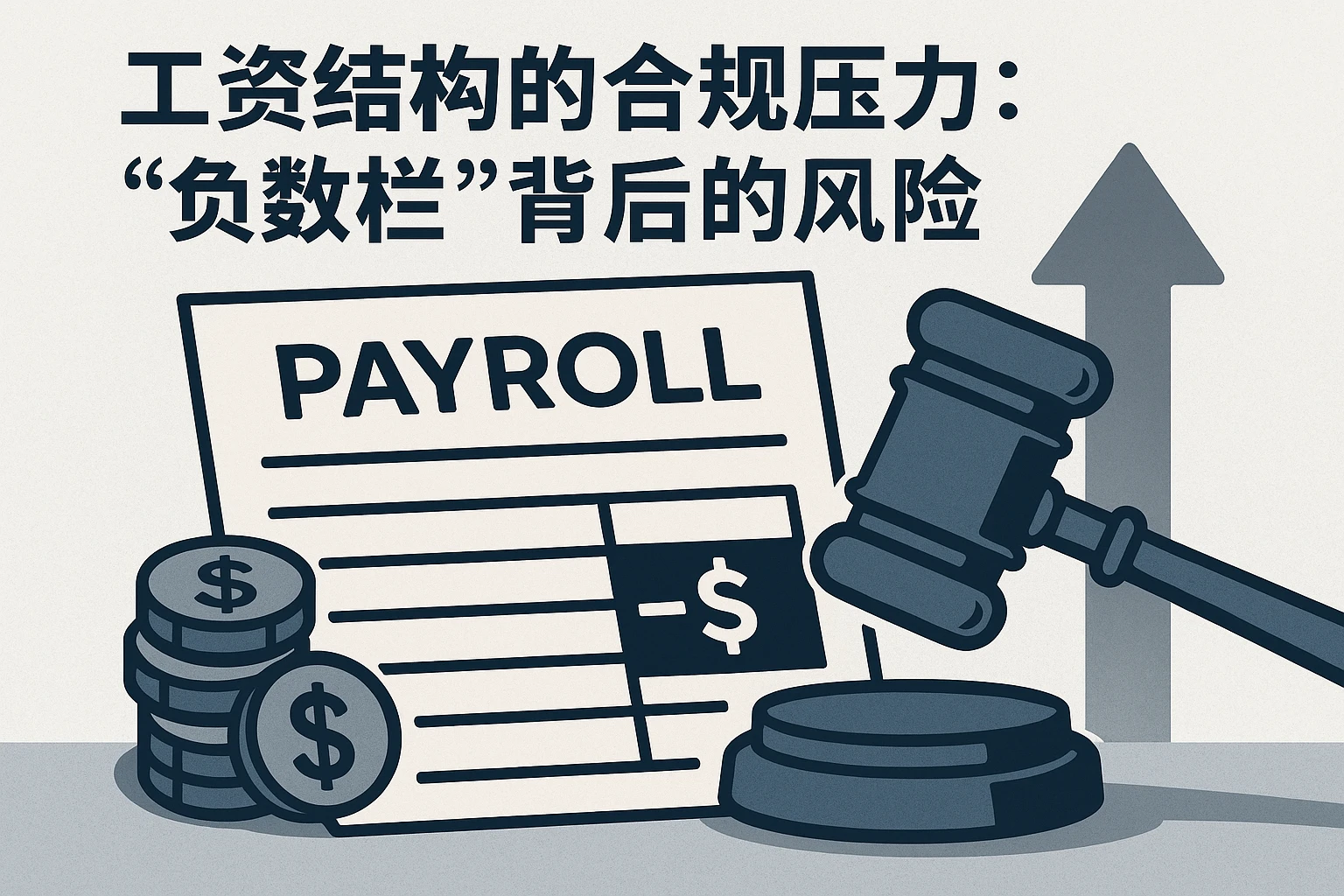 2. 工资结构的合规压力：“负数栏”背后的风险