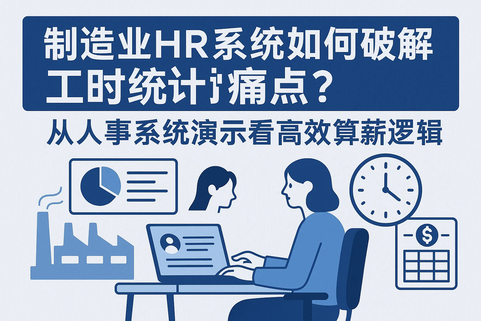 制造业HR系统如何破解工时统计痛点？从人事系统演示看高效算薪逻辑