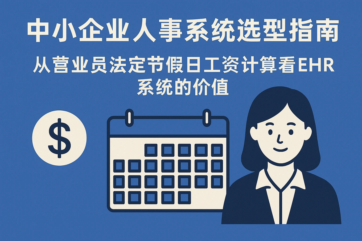 中小企业人事系统选型指南：从营业员法定节假日工资计算看EHR系统的价值