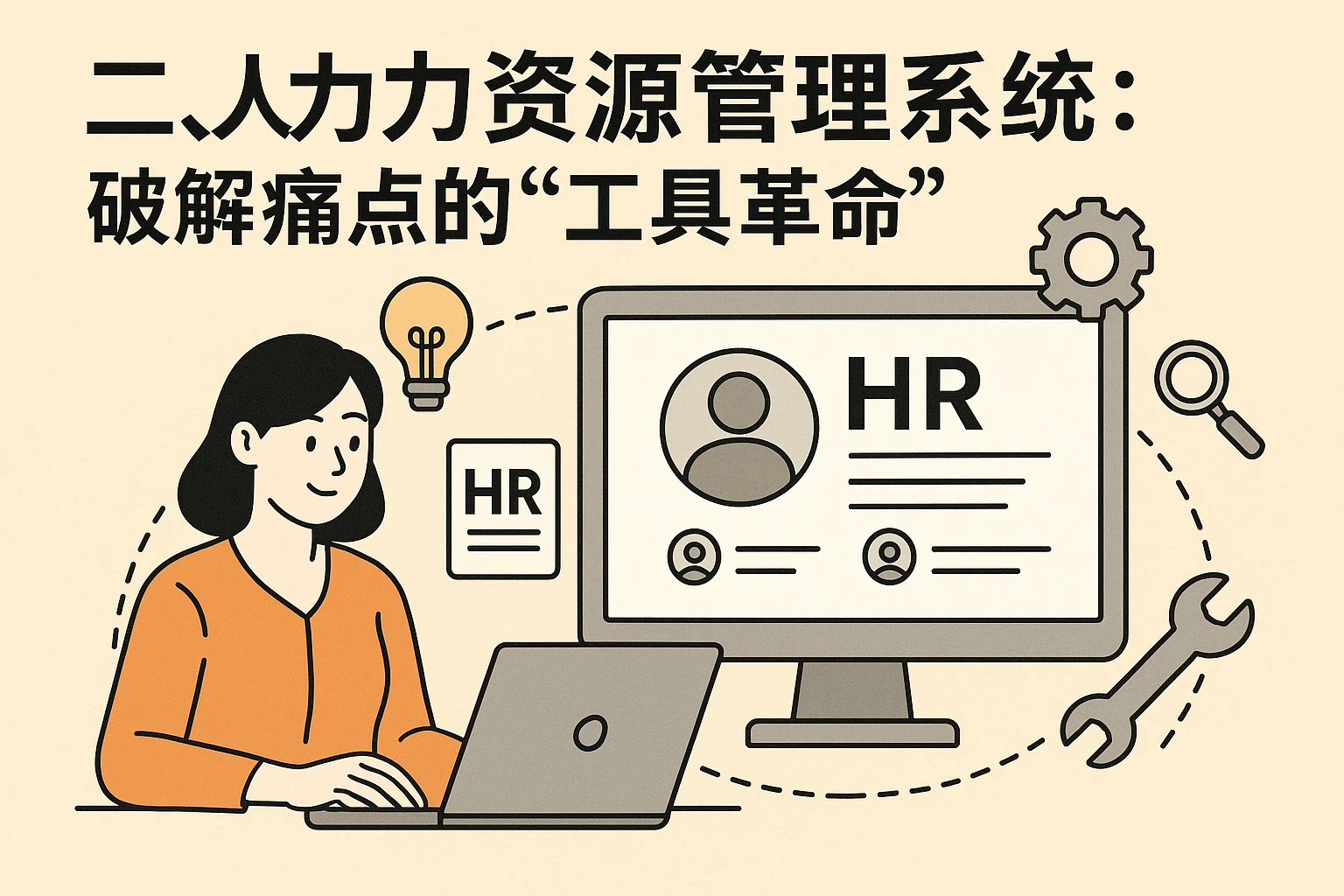 二、人力资源管理系统：破解痛点的“工具革命”