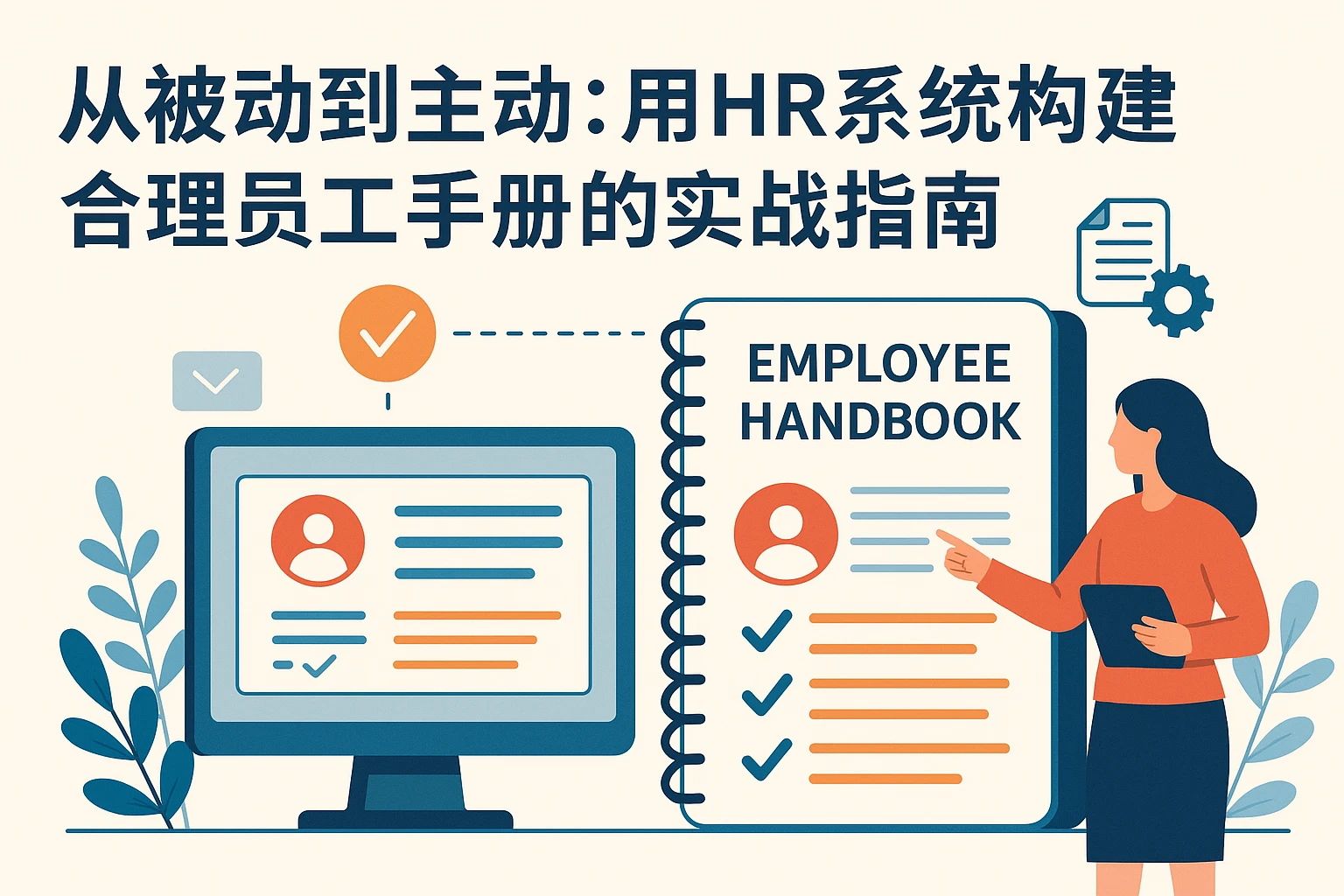 从被动到主动：用HR系统构建合理员工手册的实战指南