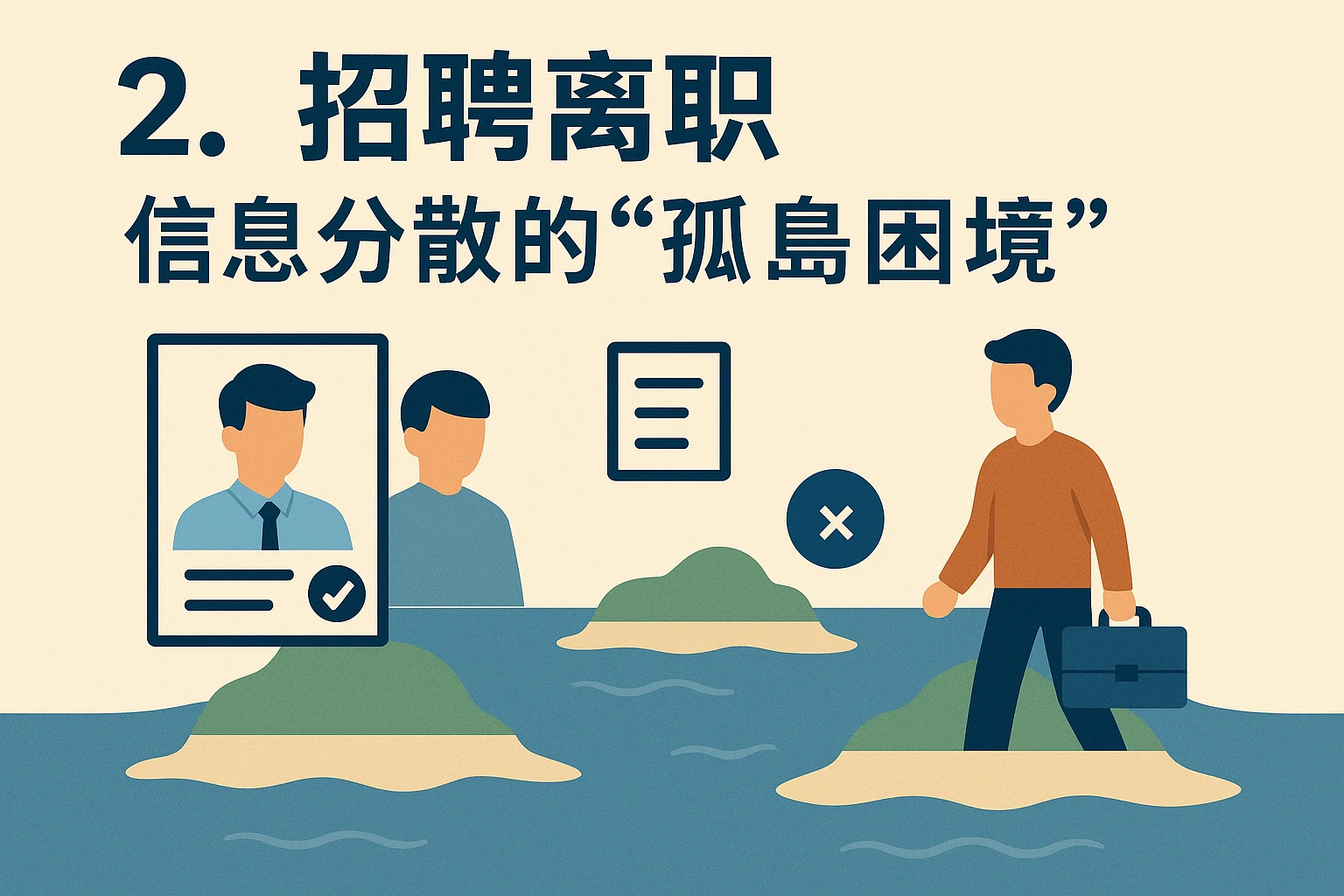 2. 招聘离职：信息分散的“孤岛困境”