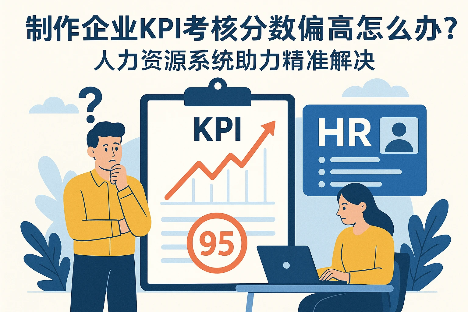 制作企业KPI考核分数偏高怎么办？人力资源系统助力精准解决