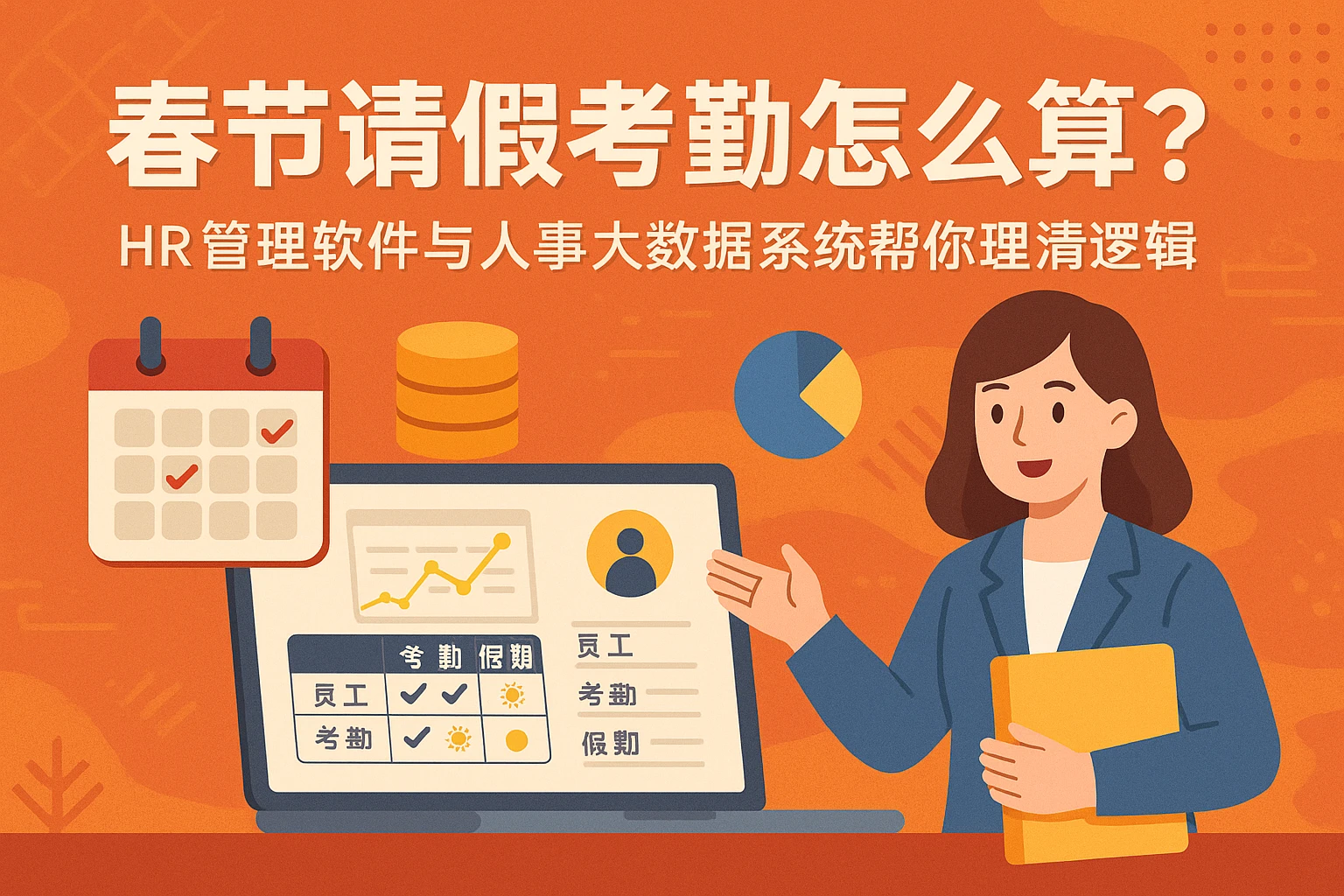 春节请假考勤怎么算？HR管理软件与人事大数据系统帮你理清逻辑