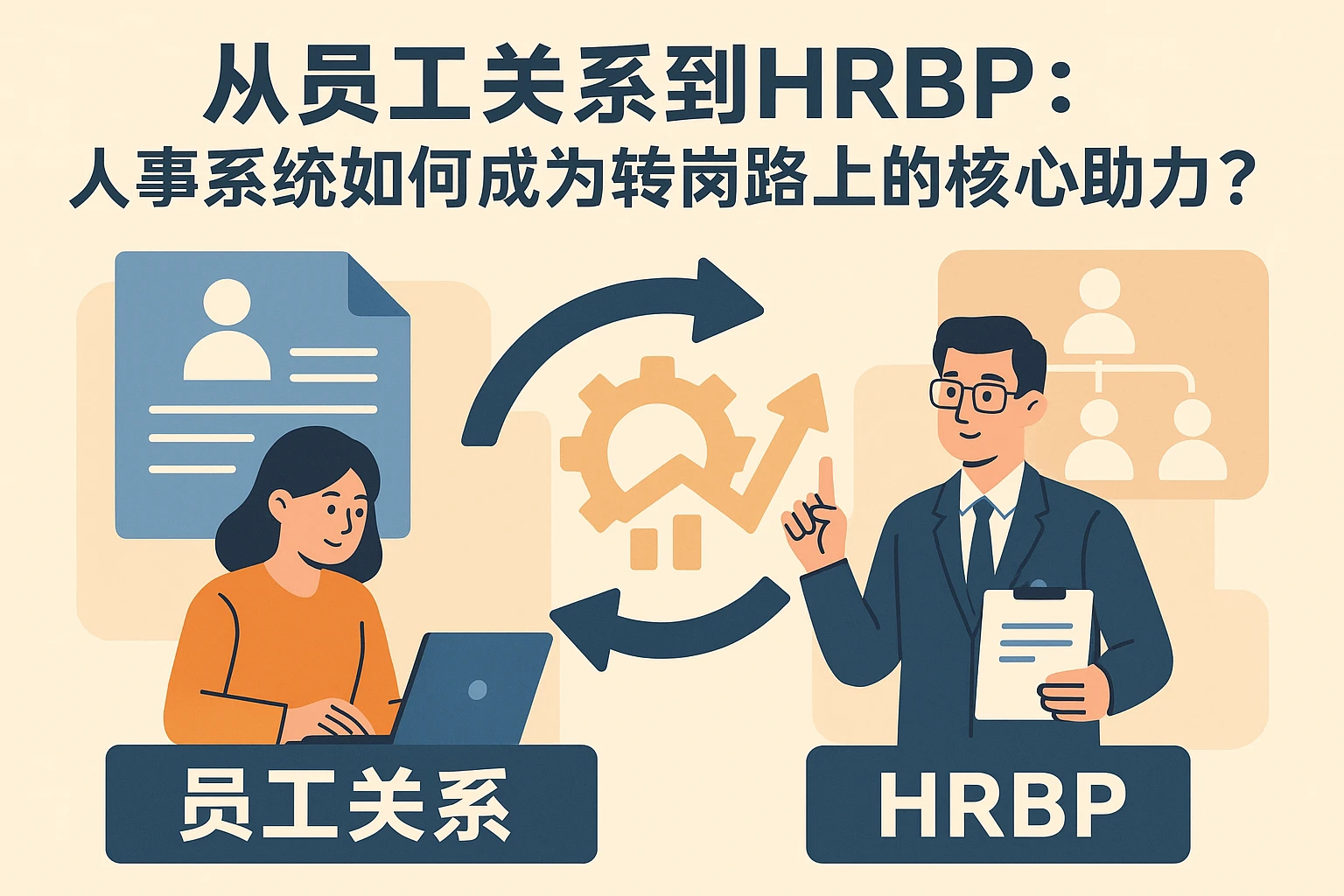 从员工关系到HRBP：人事系统如何成为转岗路上的核心助力？