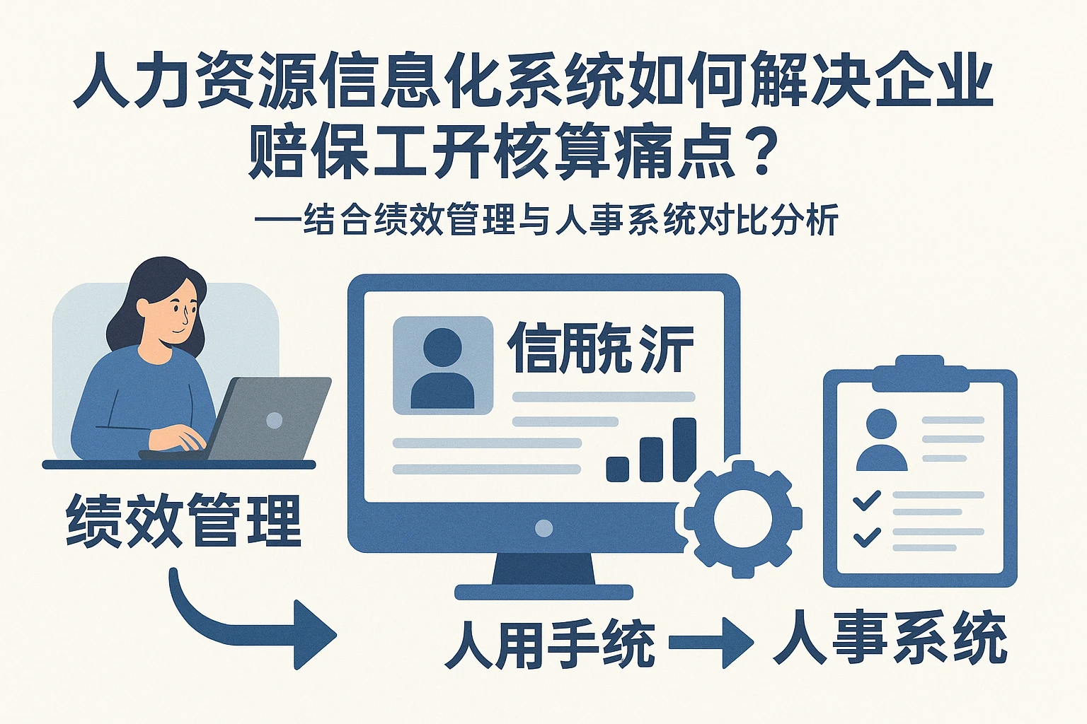 人力资源信息化系统如何解决企业陪护工资核算痛点？——结合绩效管理与人事系统对比分析