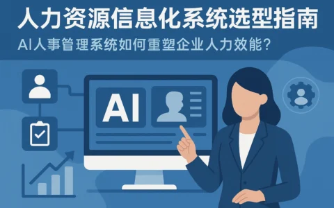 人力资源信息化系统选型指南：AI人事管理系统如何重塑企业人力效能？